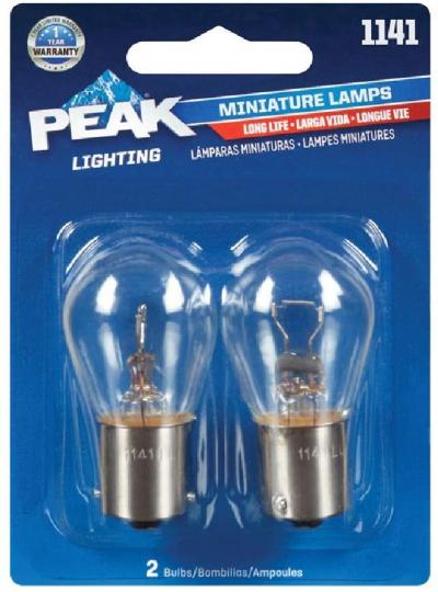 Peak Incandescent Parking/Stop/Tail/Turn Mini Automotive Bulb