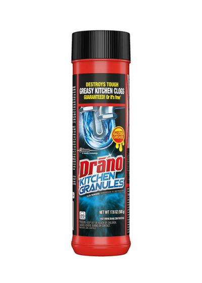 Drano Kitchen Crystals Clog Remover 17.6oz.