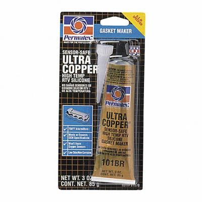 Permatex Type-1 RTV Ultra Copper Silicone Gasket Maker 3oz.