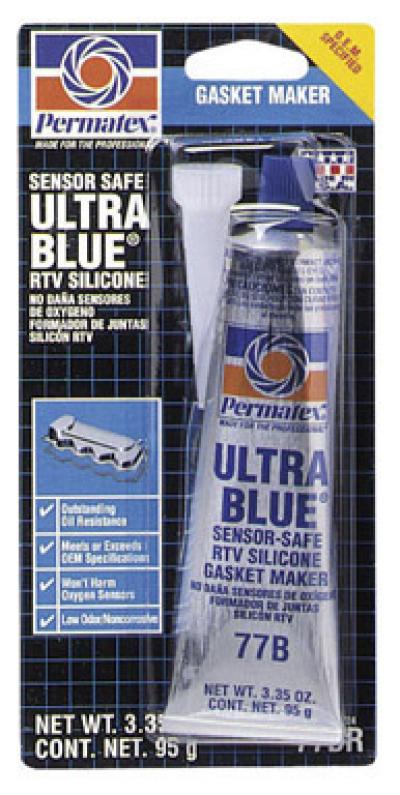 Permatex Type-1 RTV Ultra Blue Silicone Gasket Maker 3.35oz.