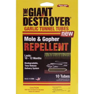 Atlas The Giant Destroyer Animal Repellent Tubes for Gophers and Moles