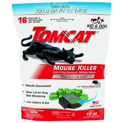 Tomcat Bait Station Blocks for Mice 16 Refils