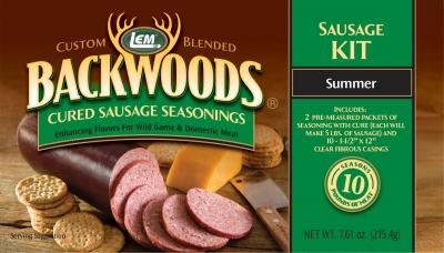 Lem Backwoods Cured Summer Sausage Seasoning Makes 10lb
