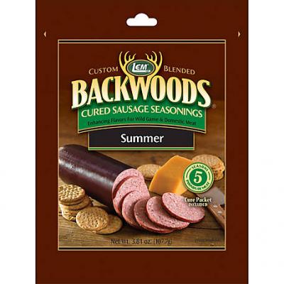 Lem Backwoods Cured Summer Sausage Seasoning Makes 5lb
