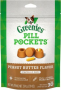 Greenies Pill Pockets Capsule Size Peanut Butter Flavor 7.9oz.