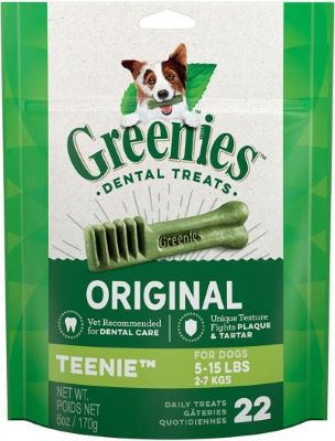Greenies Treat Original Teenie 6oz. 22ct.