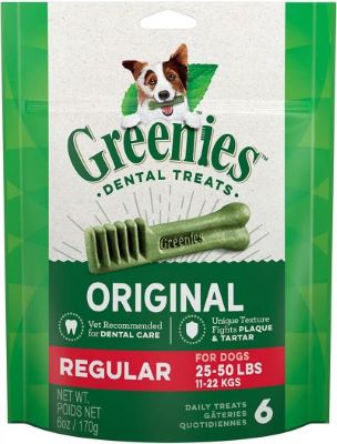Greenies Treat Original Regular 6oz. 6ct.