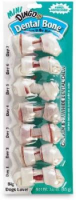 Dingo White Dental Mini Bone 7-Pk.