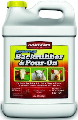 Gordons RTU Livestock Backrubber & Pour-on 2.5GAL