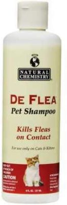 Natural Chemistry De Flea Shampoo for Cats 8oz.