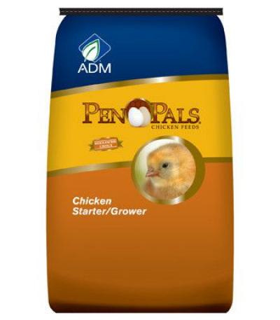 ADM Pen Pals Chicken Starter Grower Crumble 50lb (70009AAA44)