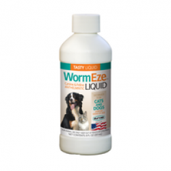 Worm-Eze Liquid For Dogs/Cats 8 oz