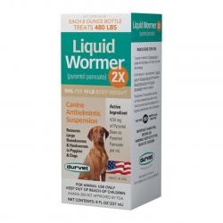 Durvet Liquid Dog Wormer 2X 8 oz