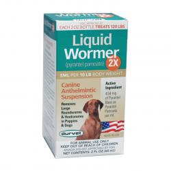 Durvet Liquid Dog Wormer 2X 2 oz