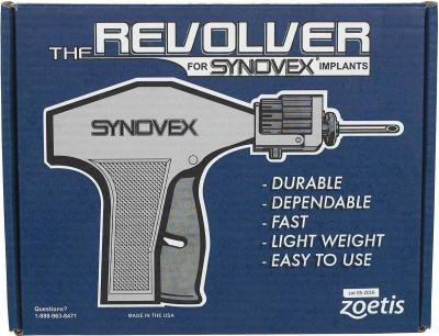 Synovex Implant Gun Metal Revolver