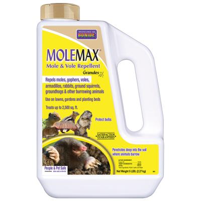 BONIDE 5 lbs MoleMax Mole & Vole Repellent Granules