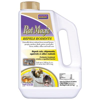 BONIDE 5 lbs Rat Magic Rodent Repellent Granules