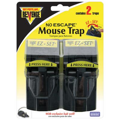 REVENGE 2-Pk EZ Set Mouse Trap