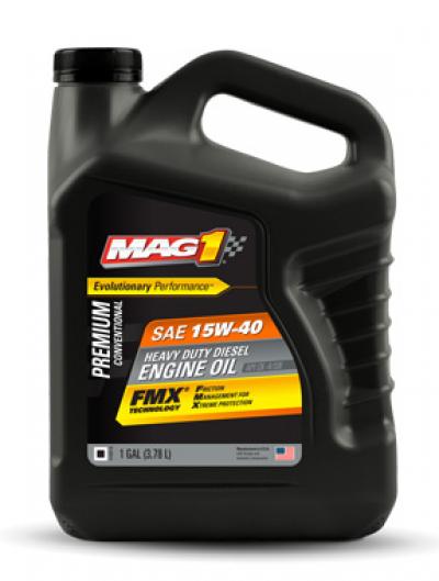 MAG1 Premium Conventional 15W-40 CK-4 Heavy Duty Deisel Engine Oil - 2.5 gal