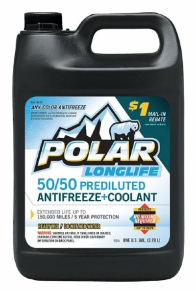 Polar Longlife 50/50 Prediluted Antifreeze Coolant - gal