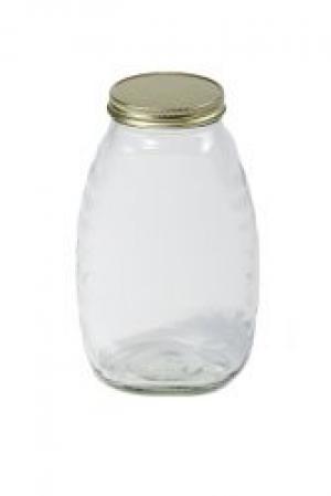 32 oz Glass Jar with lids - 12 bottles