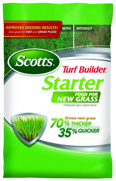 Scotts Turf Builder Starter Food for New Grass 1000 sq. ft