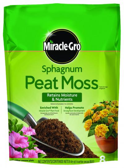 Miracle-Gro Sphagnum Peat Moss 8 qt