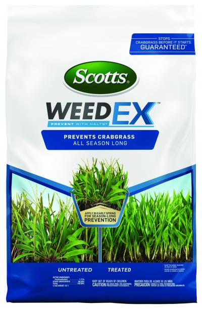 Scotts WeedEx Prevent with Halts 5000 sq. ft