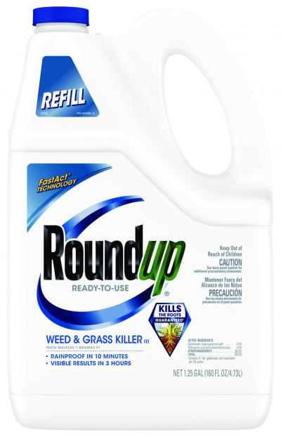 Roundup Ready-To-Use Weed & Grass Killer III Refill 1.25 gal