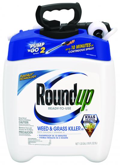 Roundup Ready-To-Use Weed & Grass Killer III w/ Pump N Go Sprayer 1.33 gal