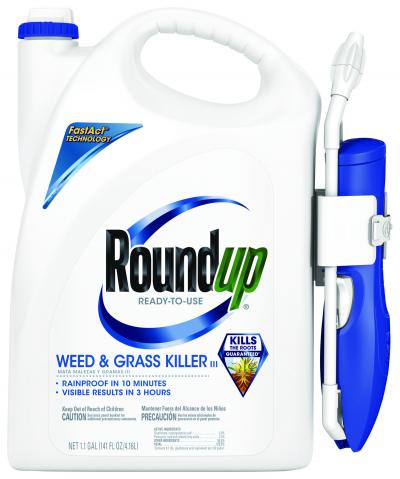 Roundup Ready-To-Use Weed & Grass Killer III with Comfort Wand 1.1 gal