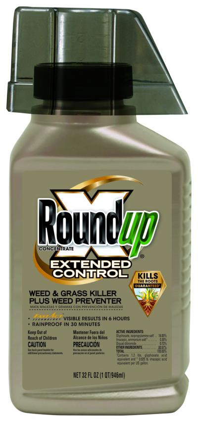 Roundup Conc. Extend Control Weed & Grass Killer + Weed Preventer 32 oz