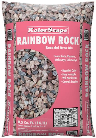 Rainbow Rock .5 cubic ft