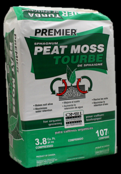 Sphagnum Peat Moss 3.8 cubic ft