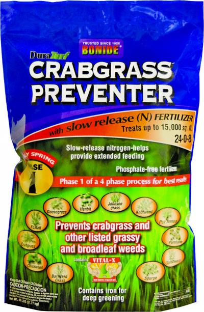 BONIDE Crabgrass Preventer with Fertilizer 15000 sq. ft