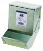 5 in Metal Small Animal Feeder with Lid