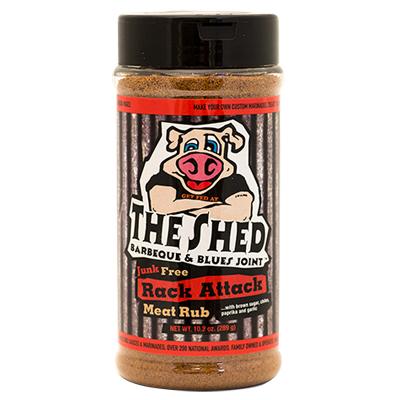 The Shed Rack Attack Rib Rub 5.2 oz