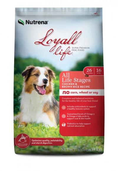 Loyall Life All Stages Chicken & Brown Rice Dry dog Food 40lb