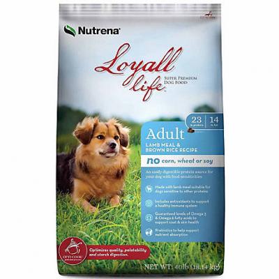 Loyall Life Adult Lamb & Rice Dry Dog Food 20lb