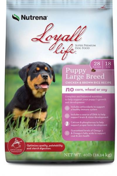 Loyall Life Large Breed Puppy Chicken & Rice Dry Dog Food 40lb