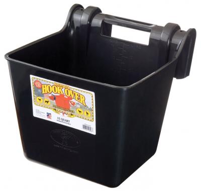 15 Quart Hook Over Feeder - Black