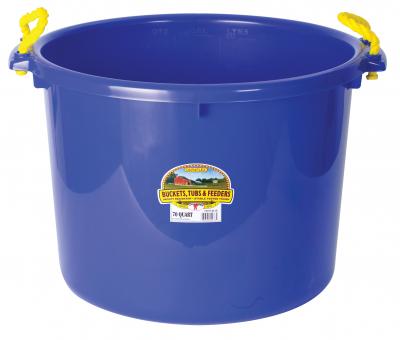 70 Quart Muck Tub Blue