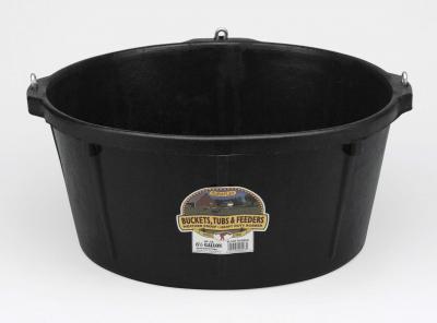 6.5 Gallon Rubber Feeder Tub with Hooks