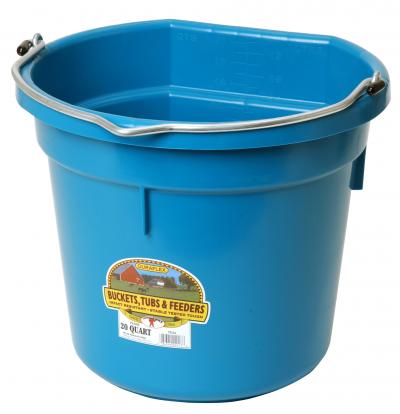 20 Quart Plastic Bucket Teal