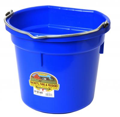 20 Quart Plastic Bucket Blue