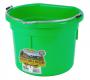 8 Qt Flatback Plastic Bucket Lime Green