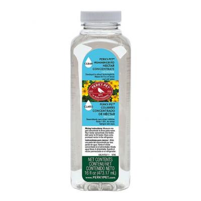 Perky-Pet Clear Liquid Hummingbird Nectar Concentrate 16 oz Bottle
