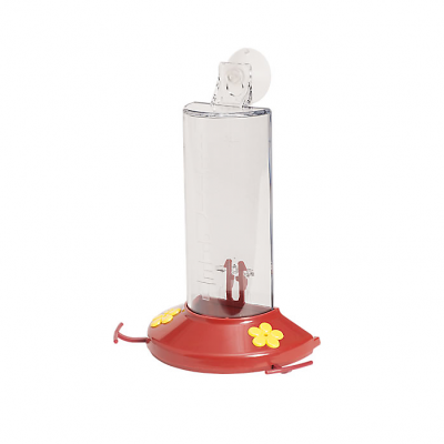 Perky-Pet Window Mount Plastic Hummingbird Feeder 8 oz