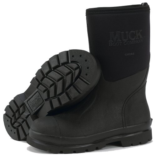 9 Mens Black 12in Muck Chore Boot