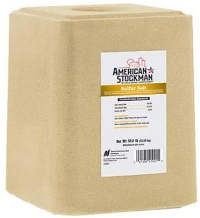 Sulphur Block Salt 50lbs